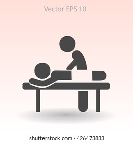 Massage vector illustration