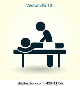 Massage vector illustration