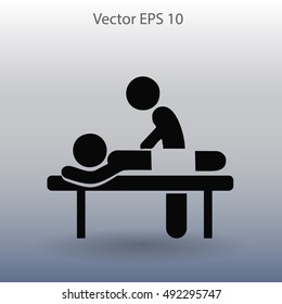 Massage vector illustration