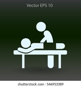Massage vector illustration