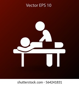 Massage vector illustration