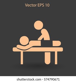 Massage vector illustration