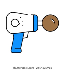 massager gadget line icon vector. massager gadget sign. isolated symbol illustration