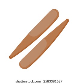 Massager Stick flat vector illustration isolated