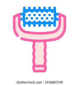 massager tool color icon vector. massager tool sign. isolated symbol illustration