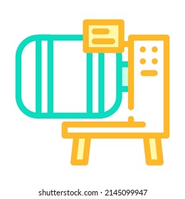 massagers equipment color icon vector. massagers equipment sign. isolated symbol illustration