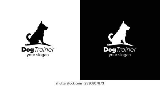 Master the Art of Dog Training with Our Expert Techniques! Find Logo Design Templates in Vector Format