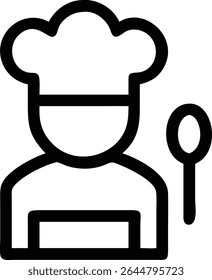 master chef hat vector art logo