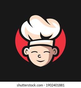 Plantillas de diseño del logotipo del chef principal