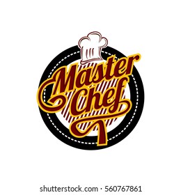 Master Chef Logo Emblem Design Vector