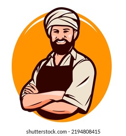 Master Chef   Logo Illustration character design