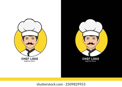 Master Chef Logo Illustration home catering service logo
