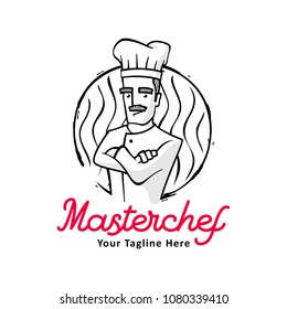 master chef logo mascot