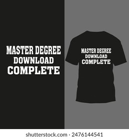 maestría Descarga diseño completo de la camiseta 