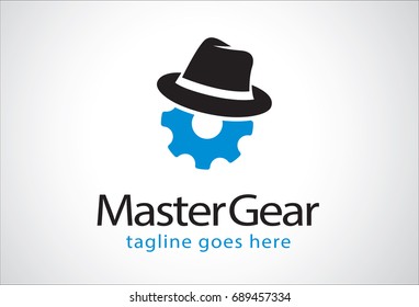 Master Gear Logo Template Design 