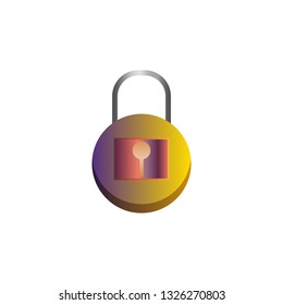 master key on white background