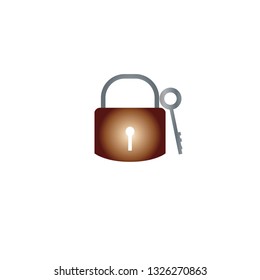 master key on white background