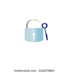 master key on white background