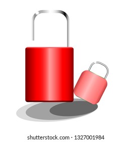 master key on white background