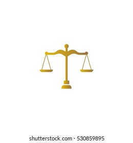 Master Law Firm Vector Logo Design Template