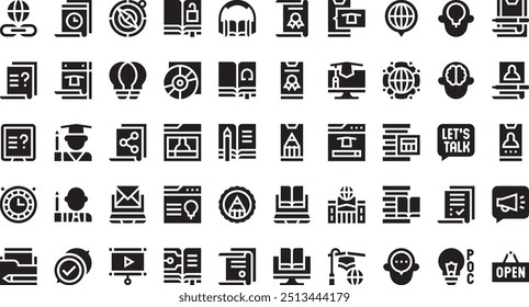 Colección de iconos vectoriales de alta calidad con trazo editable. Ideal para Profesional y Proyectos Creativos.