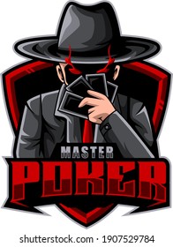 MASTER POKER | MASCOT ILLUSTRATION 