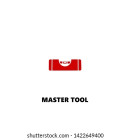 master tool icon. master tool vector design. sign design. red color