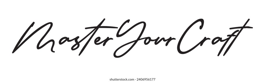 domina el texto de tu arte en fondo blanco.