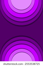 Masterfully Aligned Layers With Purple Color Deliver a Visually Pleasing Overlap with a Touch of Perfection.
