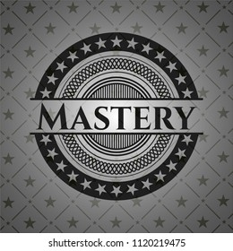 Mastery black emblem. Vintage.