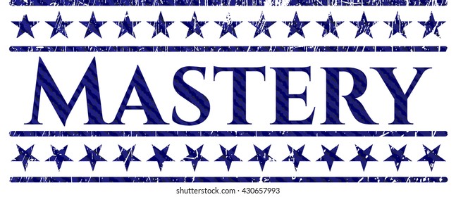 Masteryemblem auf hellem Hintergrund