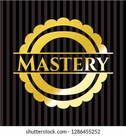 Mastery Golden Badge Or Emblem