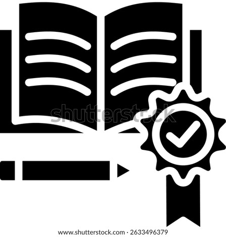 Mastery Icon Glyph Vector Illustration