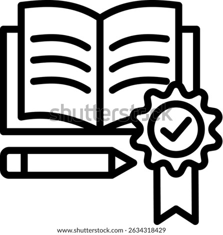 Mastery Icon Line Vector Illustration