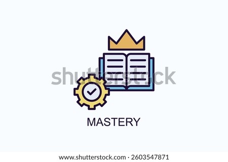 Mastery Icon Or Logo Isolated Illustration