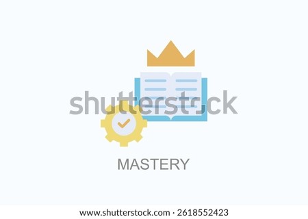 Mastery Icon Or Logo Isolated Illustration