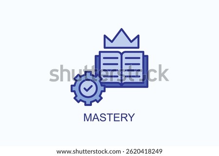 Mastery Icon Or Logo Isolated Illustration