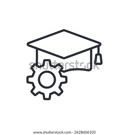 mastery icon. vector.Editable stroke.linear style sign for use web design,logo.Symbol illustration.