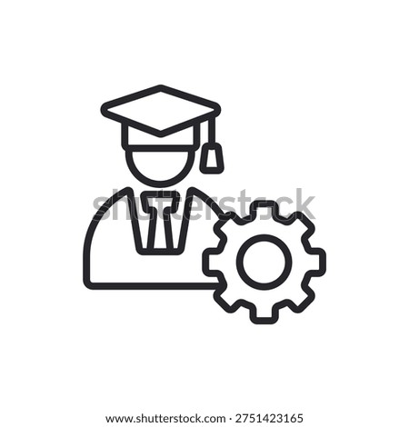 mastery icons outline and Flat Style,transparent background