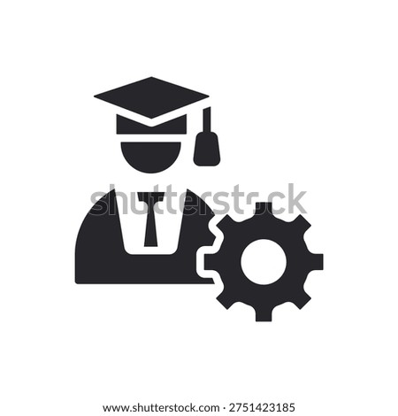 mastery icons outline and Flat Style,transparent background