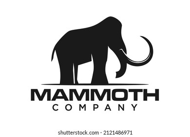 Mastodon Mammoth Initial M logo design inspiration