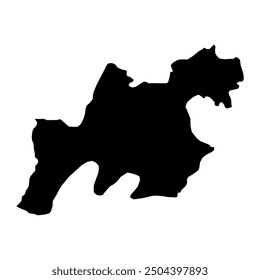 Mastung district map, administrative division of Pakistan. Vector illustration.
