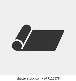 Mat  icon illustration isolated vector sign symbol