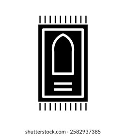Mat icon on white background