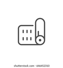 Mat line icon