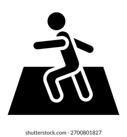 Mat verschiebt Symbolelement für Design