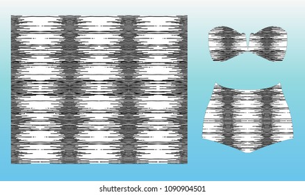 Mat pattern with ethnic style.