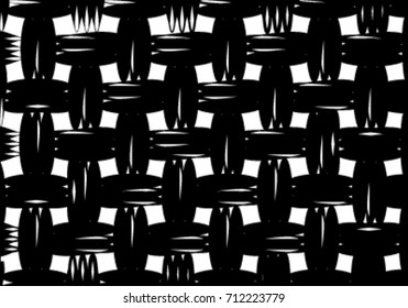 mat striped punctuate rectangle pattern in vector.