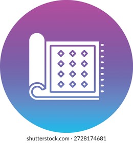 Ícone do vetor de esteira. Pode ser usado para impressão, aplicativos móveis e da Web.
