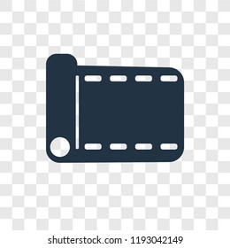 Mat vector icon isolated on transparent background, Mat transparency logo concept